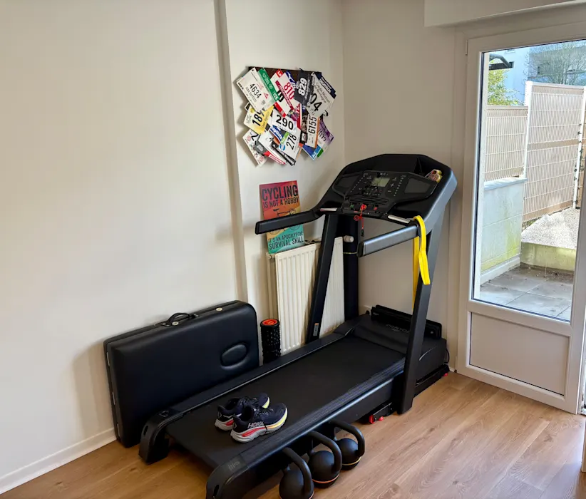 Tapis de course du cabinet — analyse de foulée in situ